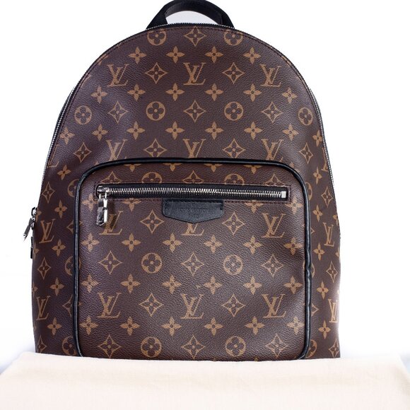 Authentic Louis Vuitton Monogram Macassar Josh Backpack - Picture 1 of 8